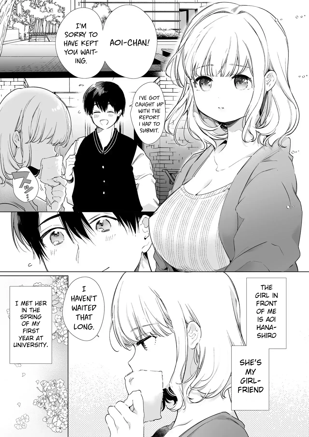 My Girlfriend Drools Too Much porn comic picture 3