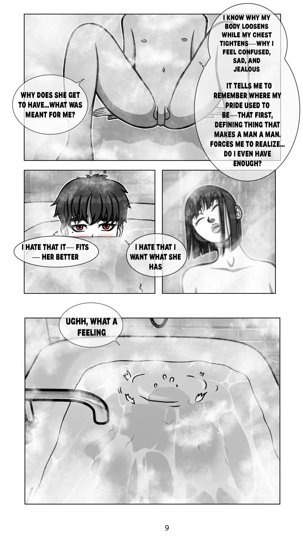 My Goth Futa Sis Is Huge porn comic picture 11