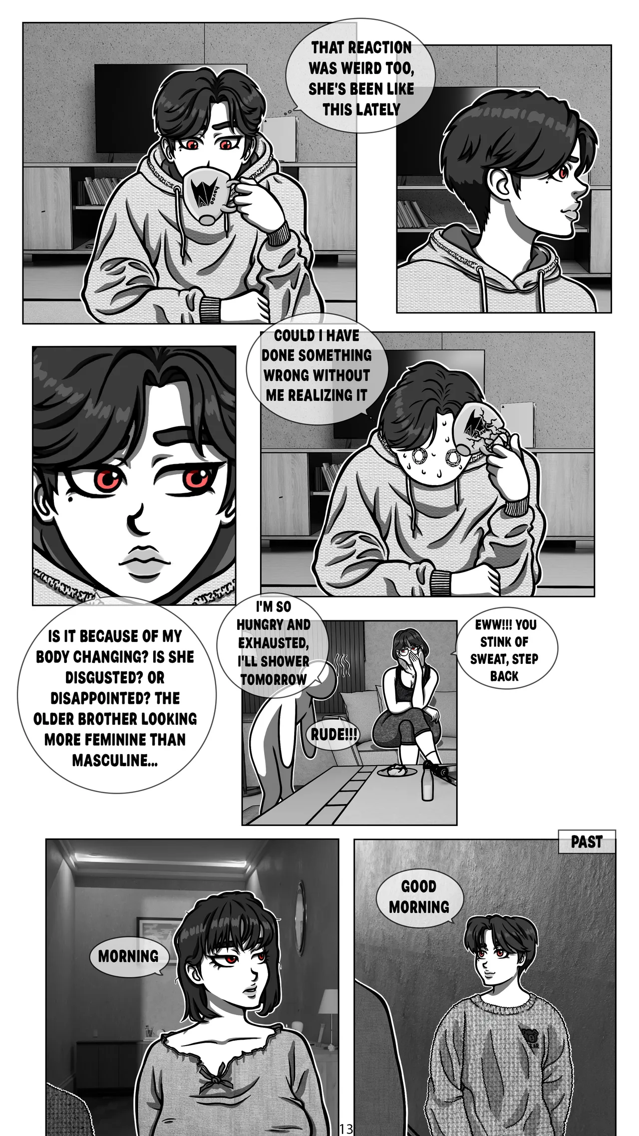 My Goth Futa Sis Is Huge porn comic picture 15