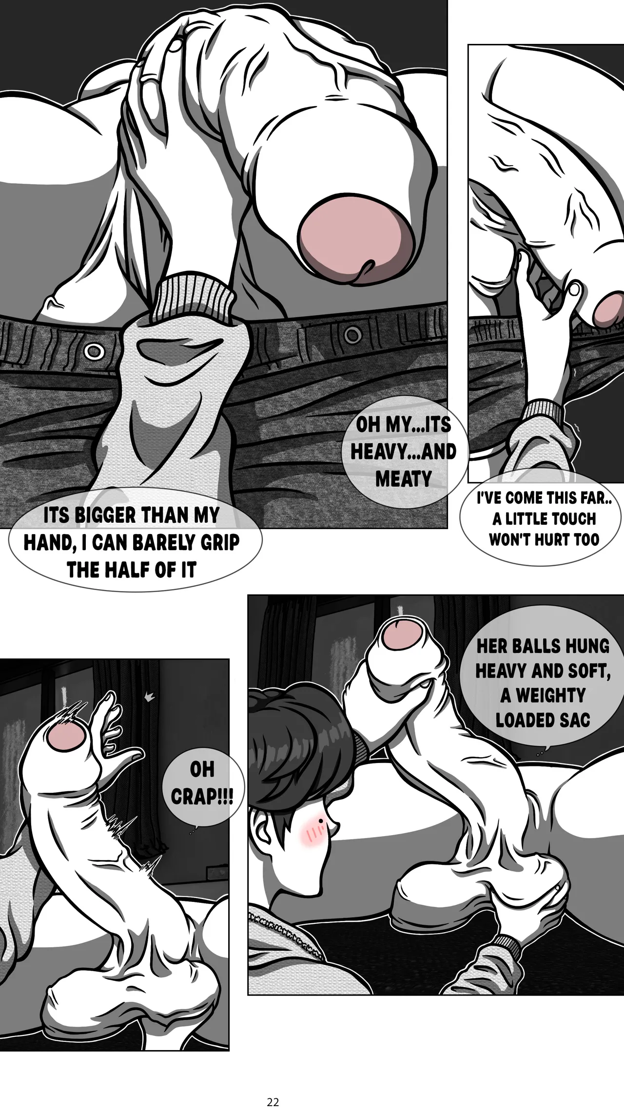 My Goth Futa Sis Is Huge porn comic picture 24