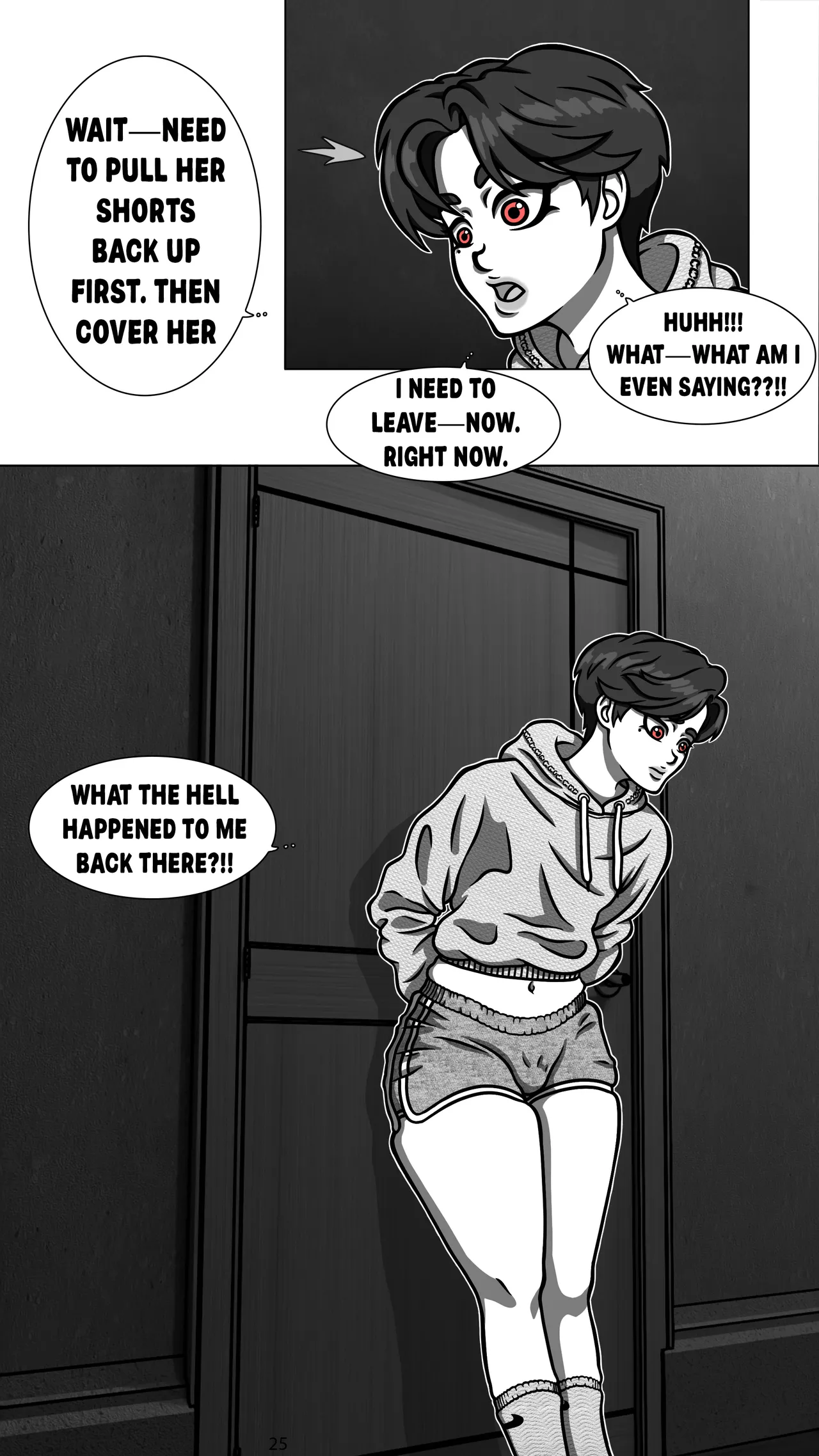 My Goth Futa Sis Is Huge porn comic picture 27
