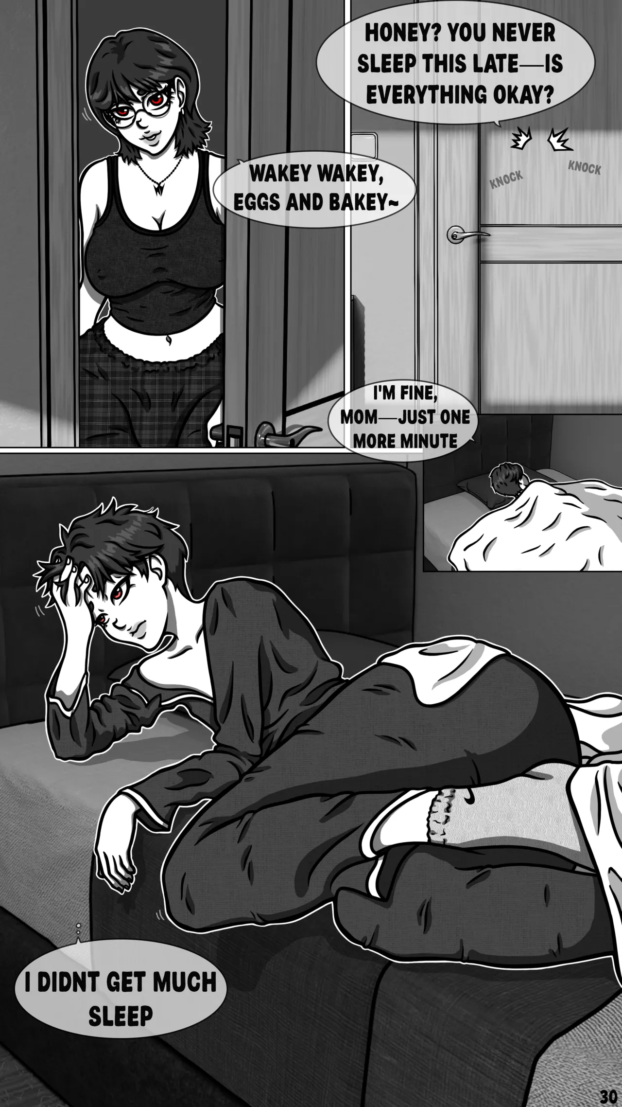 My Goth Futa Sis Is Huge porn comic picture 32