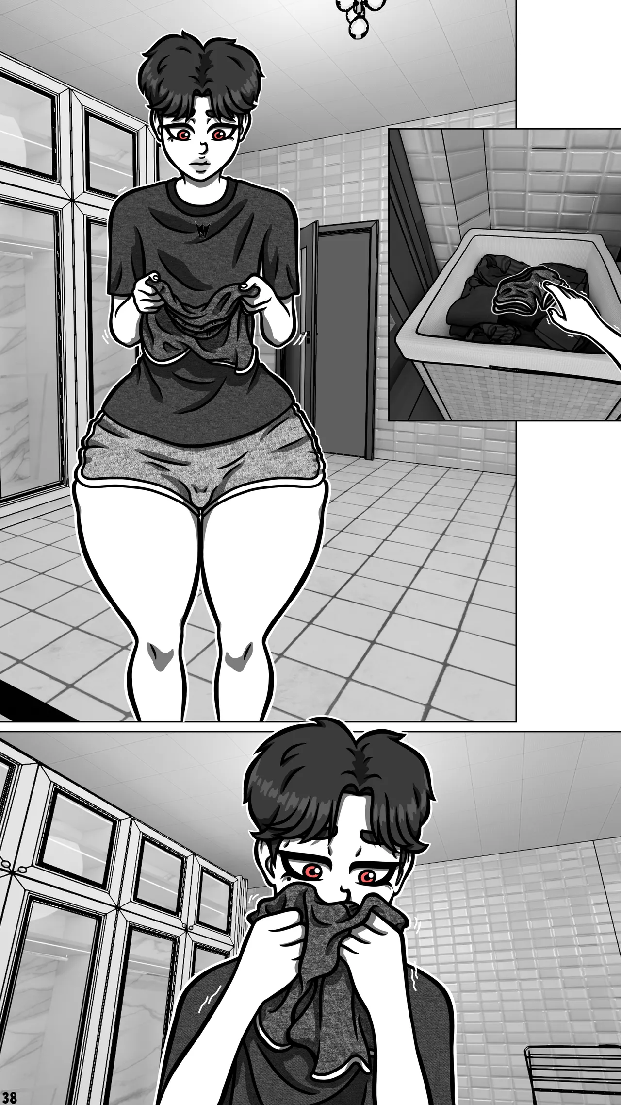 My Goth Futa Sis Is Huge porn comic picture 40