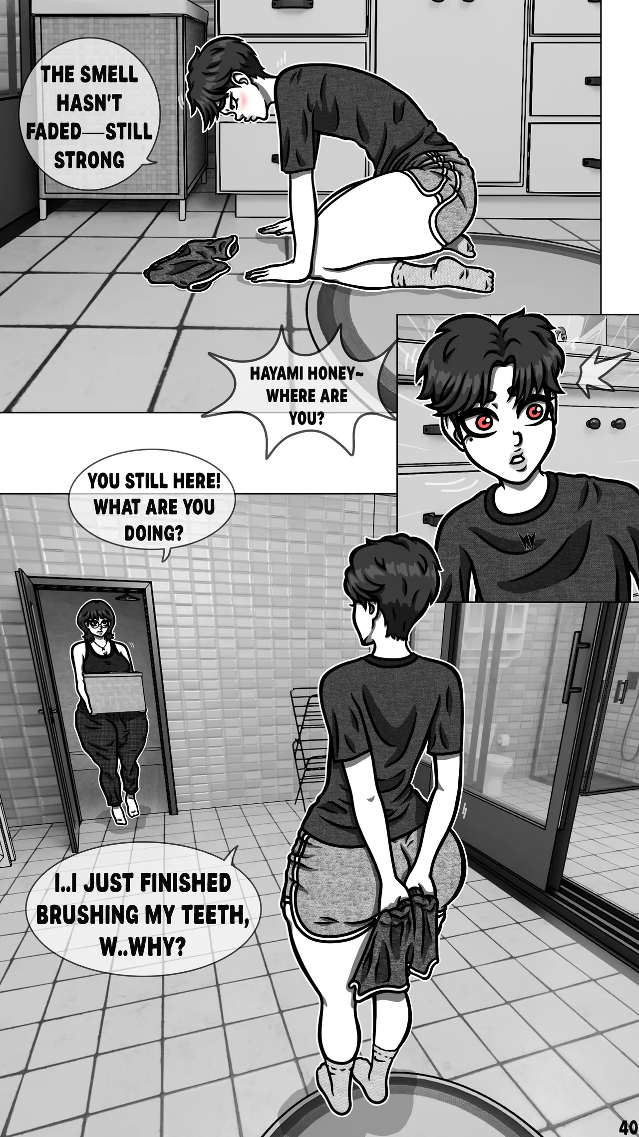 My Goth Futa Sis Is Huge porn comic picture 42