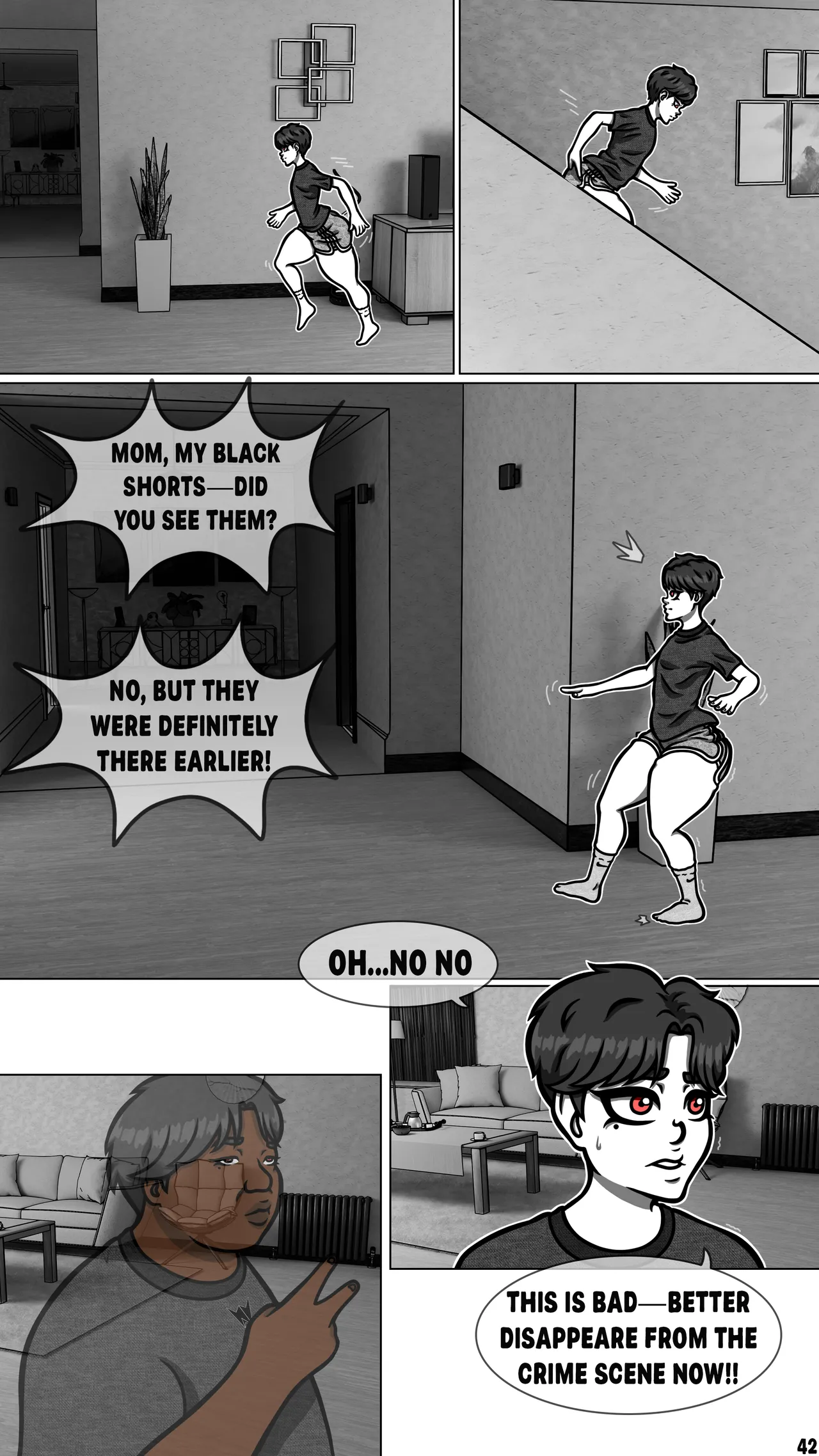My Goth Futa Sis Is Huge porn comic picture 44
