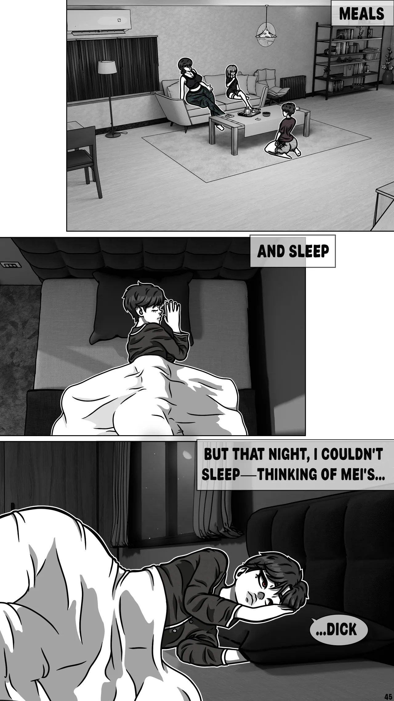 My Goth Futa Sis Is Huge porn comic picture 47