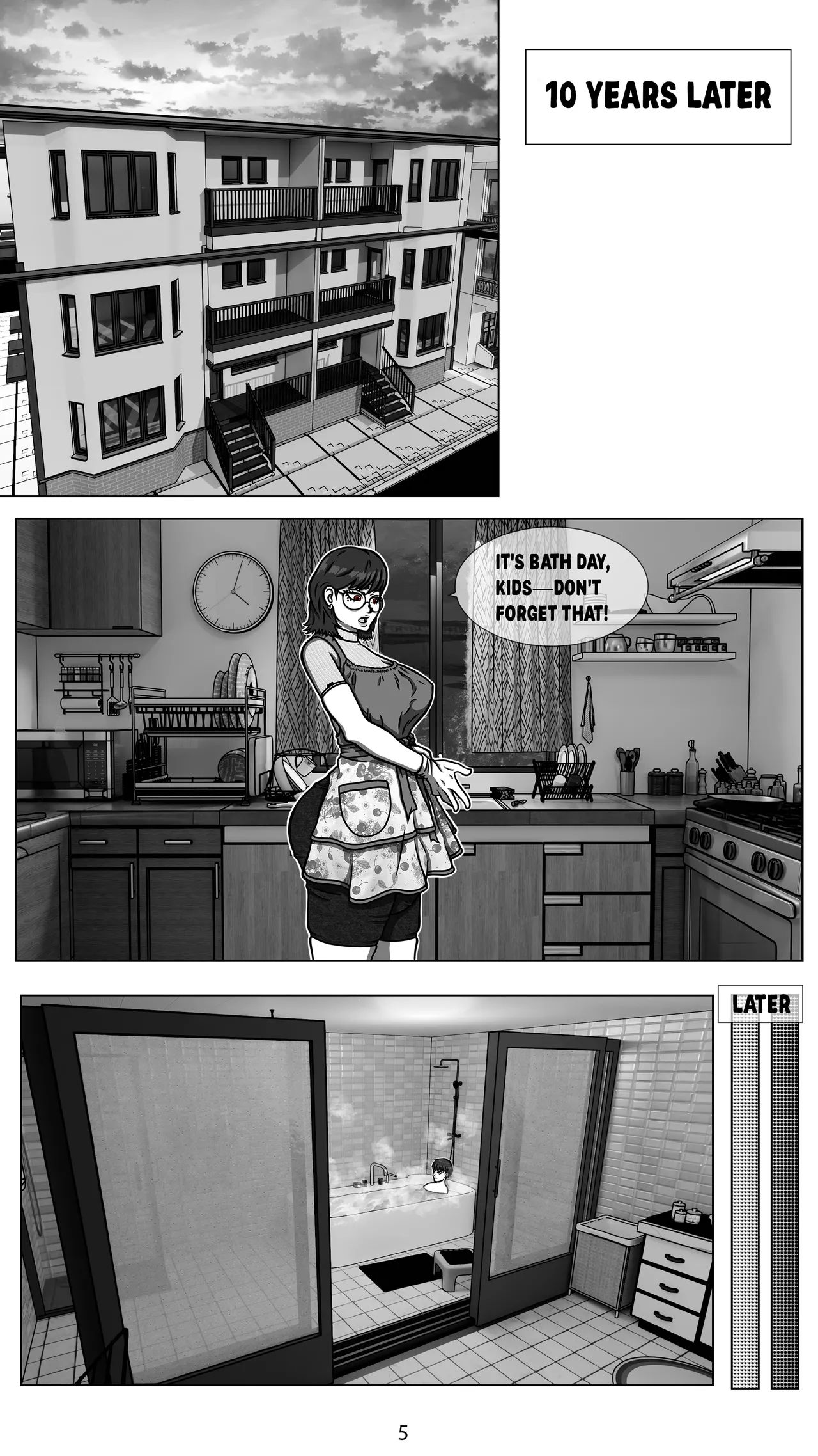 My Goth Futa Sis Is Huge porn comic picture 7