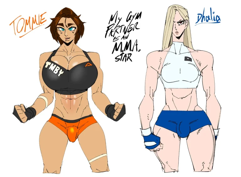 My Gym Partner is an MMA Star porn comic picture 1