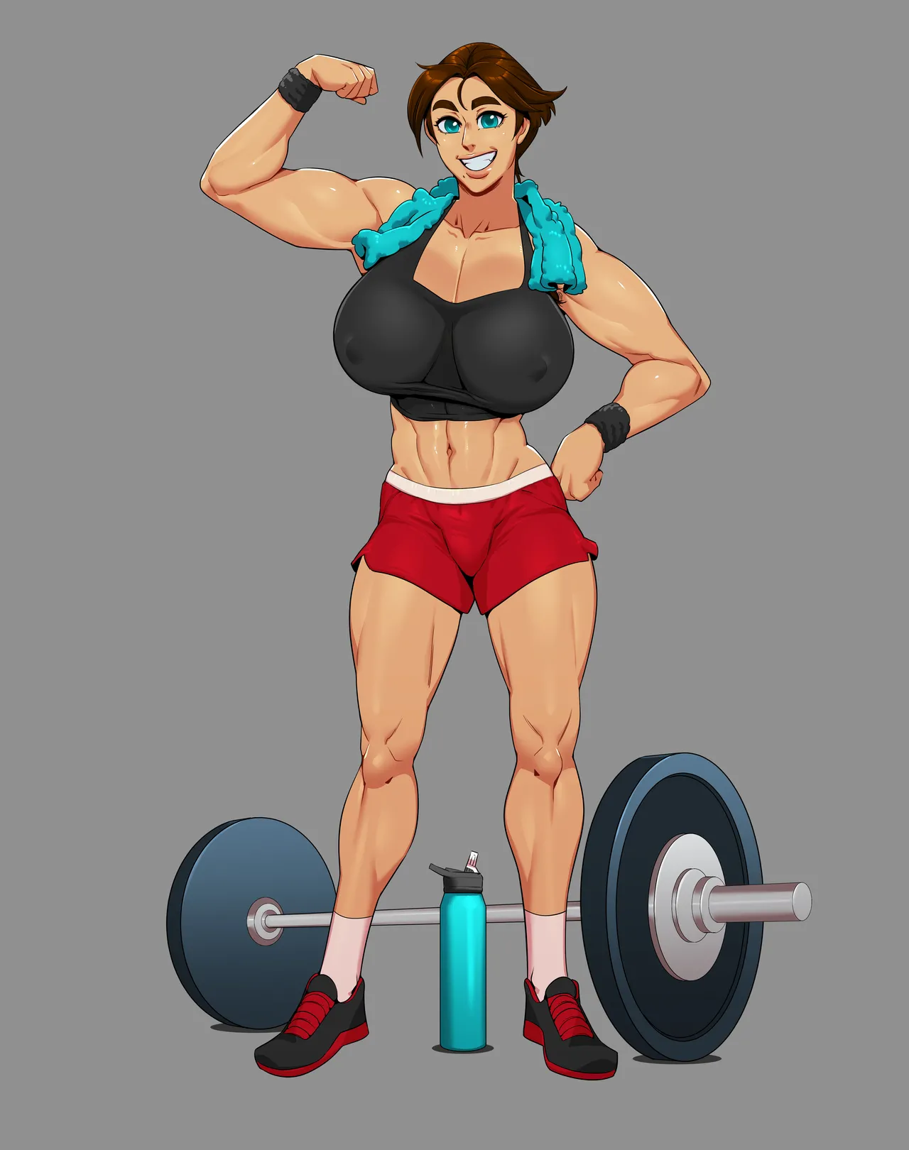 My Gym Partner is an MMA Star porn comic picture 5