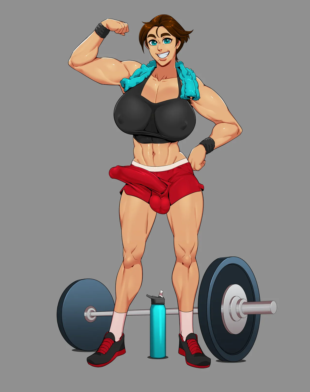 My Gym Partner is an MMA Star porn comic picture 6
