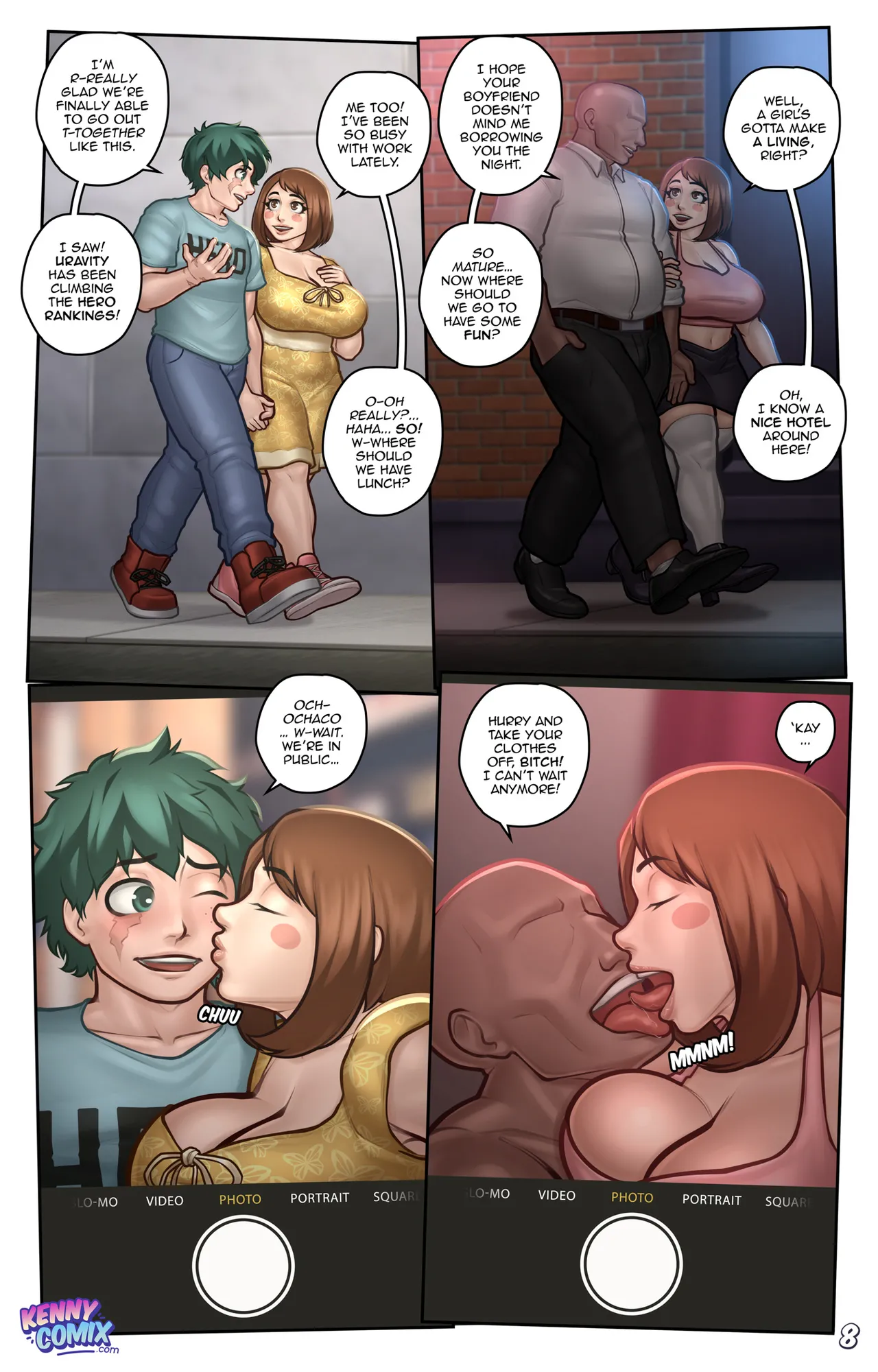 My Hero Dating 2 porn comic picture 10