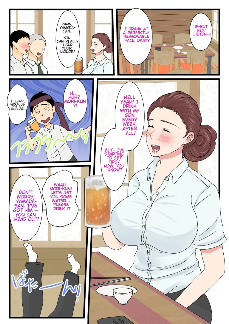 My mom is so sexy when she's drunk. Complete edition porn comic picture 33