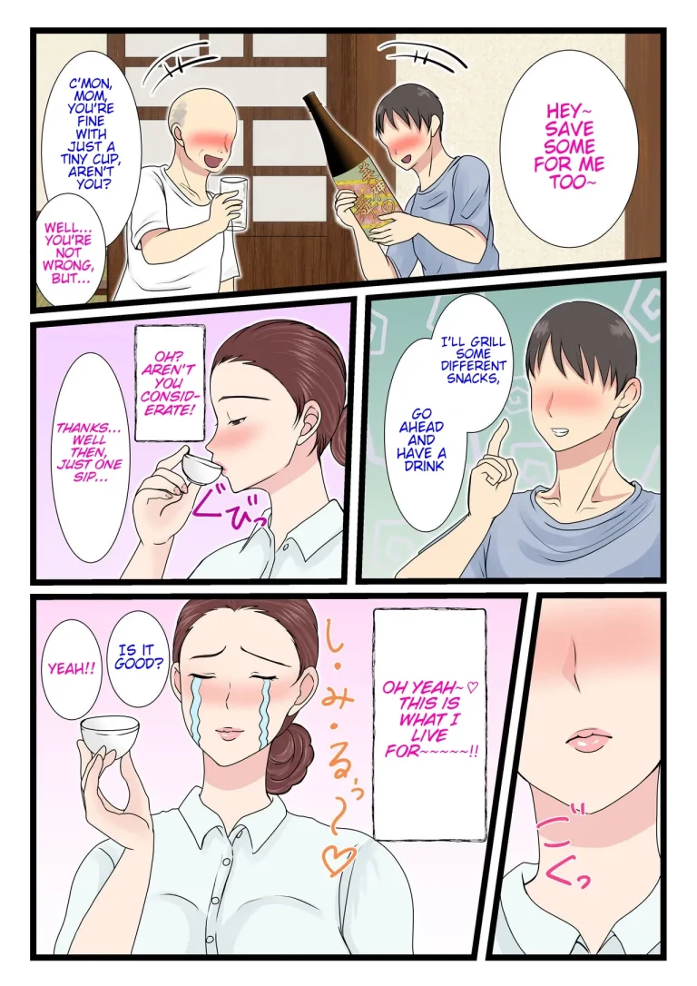 My mom is so sexy when she's drunk. Complete edition porn comic picture 76