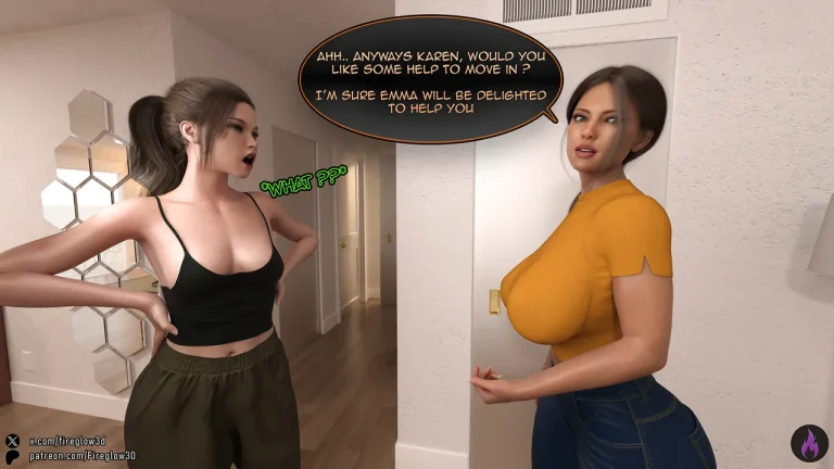 My neighbor didn't know I'm a futa porn comic picture 10