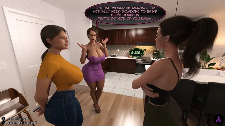 My neighbor didn't know I'm a futa porn comic picture 11