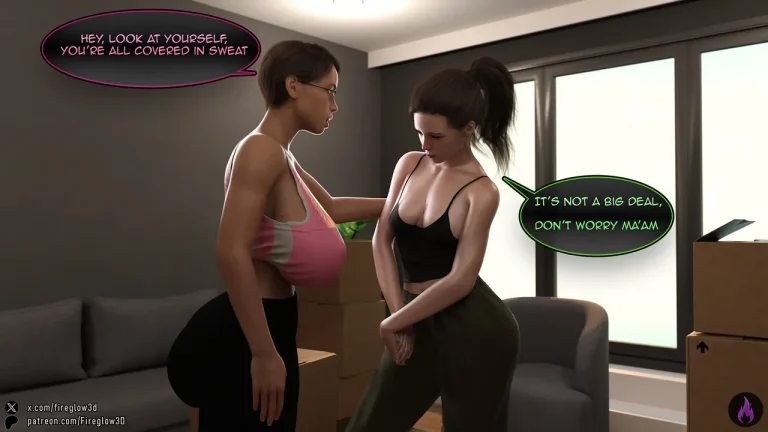 My neighbor didn't know I'm a futa porn comic picture 16