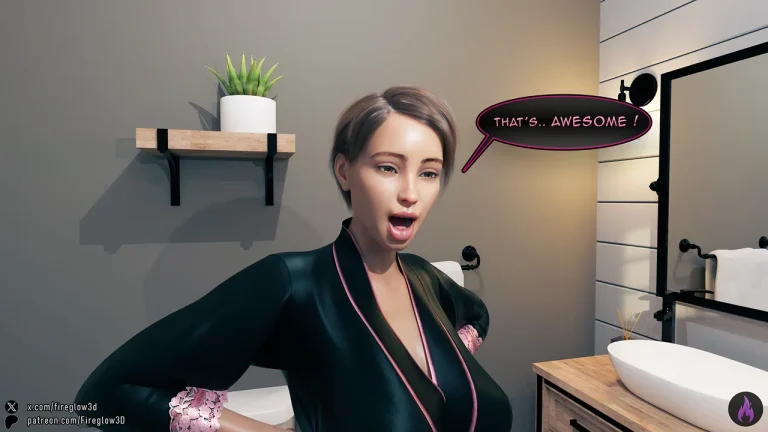 My neighbor didn't know I'm a futa porn comic picture 27