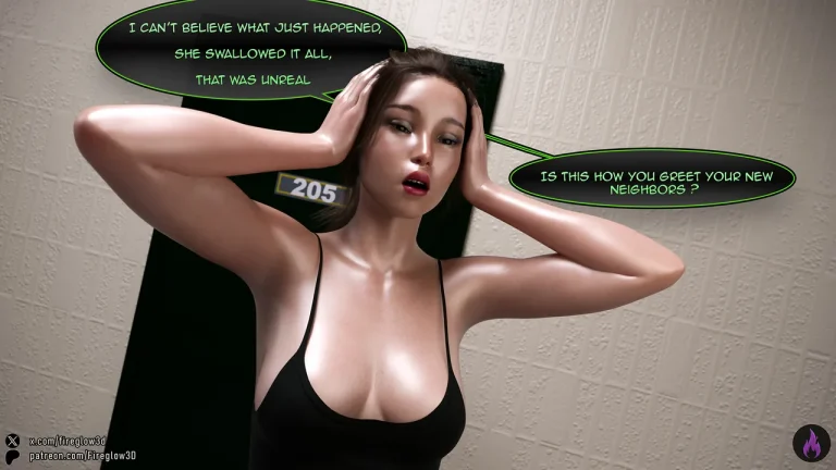 My neighbor didn't know I'm a futa porn comic picture 82