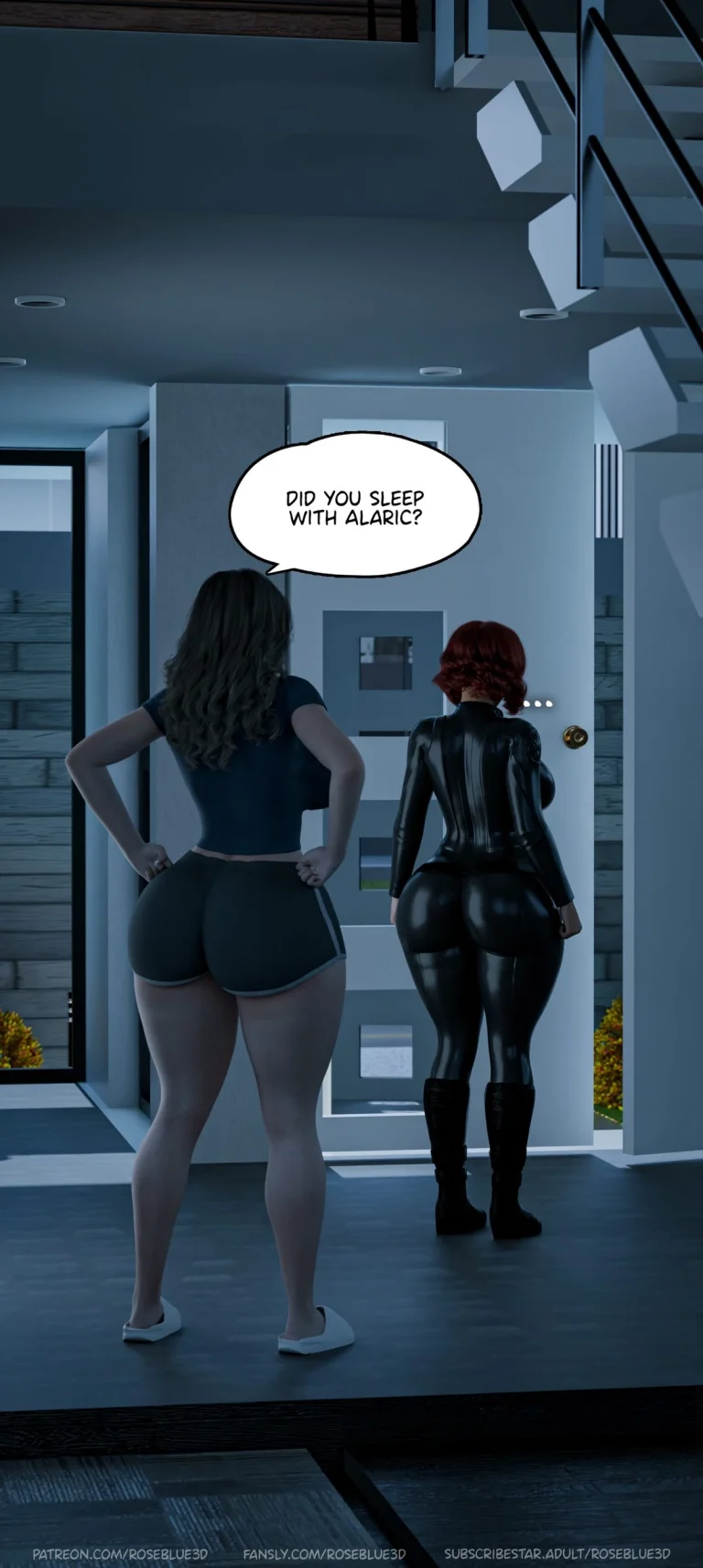 My Neighbors Widow 46 porn comic picture 12
