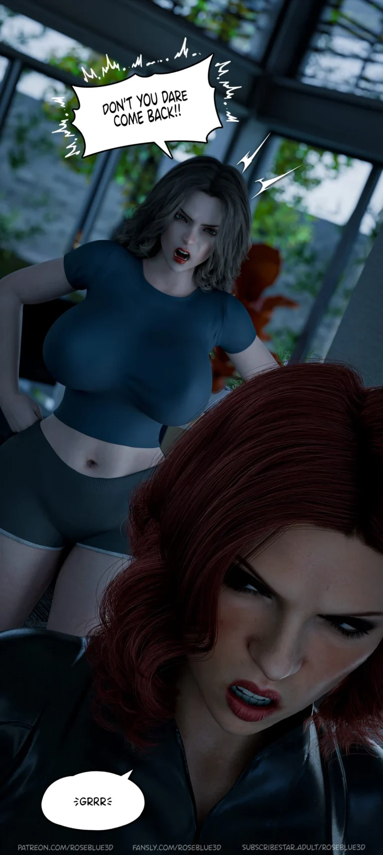 My Neighbors Widow 46 porn comic picture 9