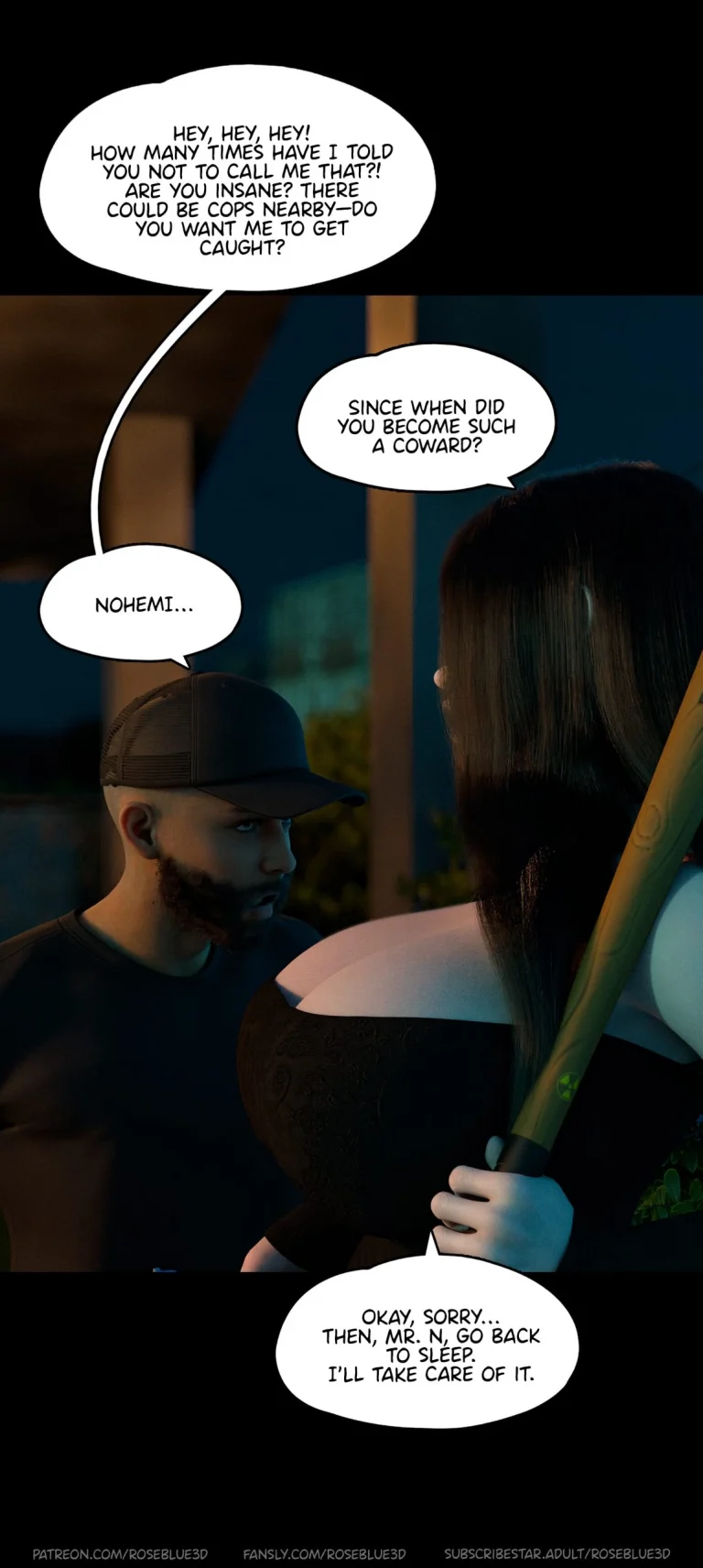 My Neighbors Widow 47 porn comic picture 14