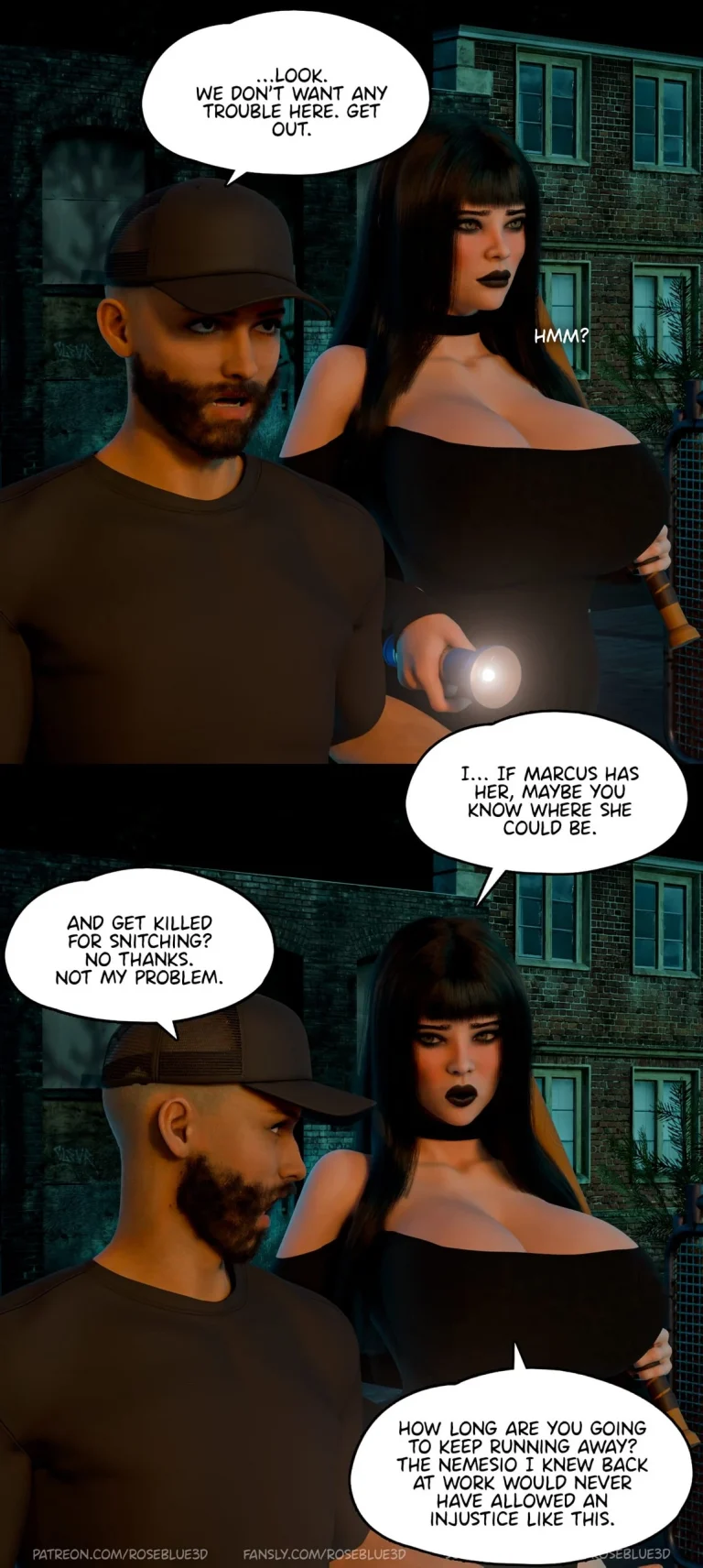My Neighbors Widow 47 porn comic picture 19