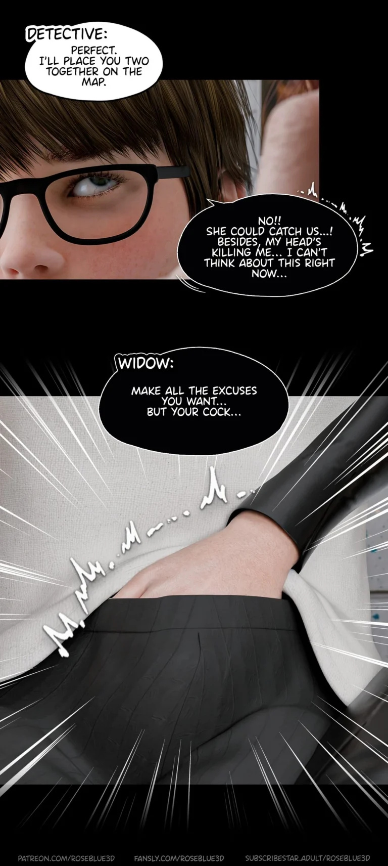 My Neighbors Widow 47 porn comic picture 53