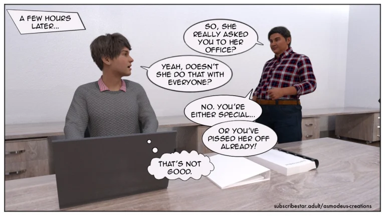 My New Job porn comic picture 17
