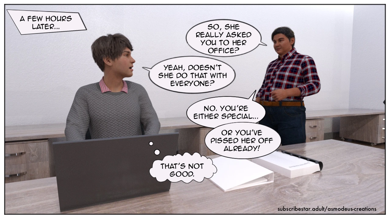 My New Job porn comic picture 17