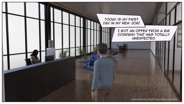 My New Job porn comic picture 2