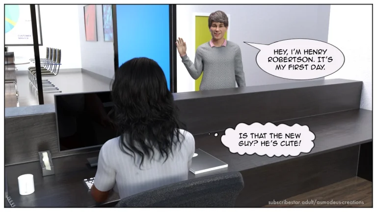 My New Job porn comic picture 3