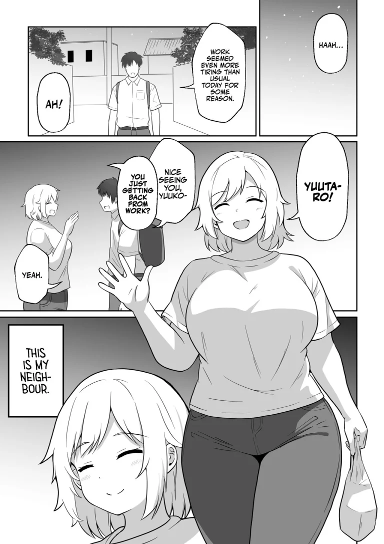 My Nextdoor Neighbor Let Me Fuck Her | Apart no Otonari-san ga Yarasete Kureru Hanashi porn comic picture 2