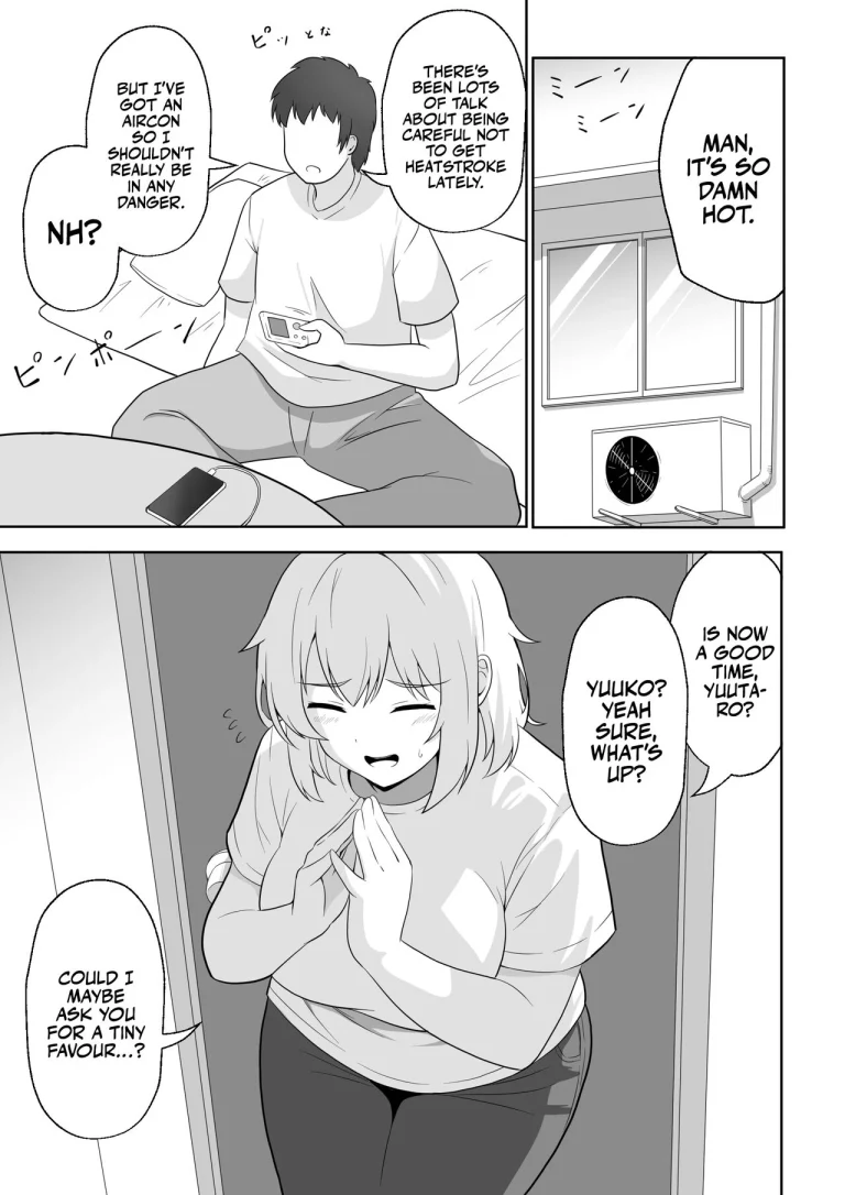 My Nextdoor Neighbor Let Me Fuck Her | Apart no Otonari-san ga Yarasete Kureru Hanashi porn comic picture 4