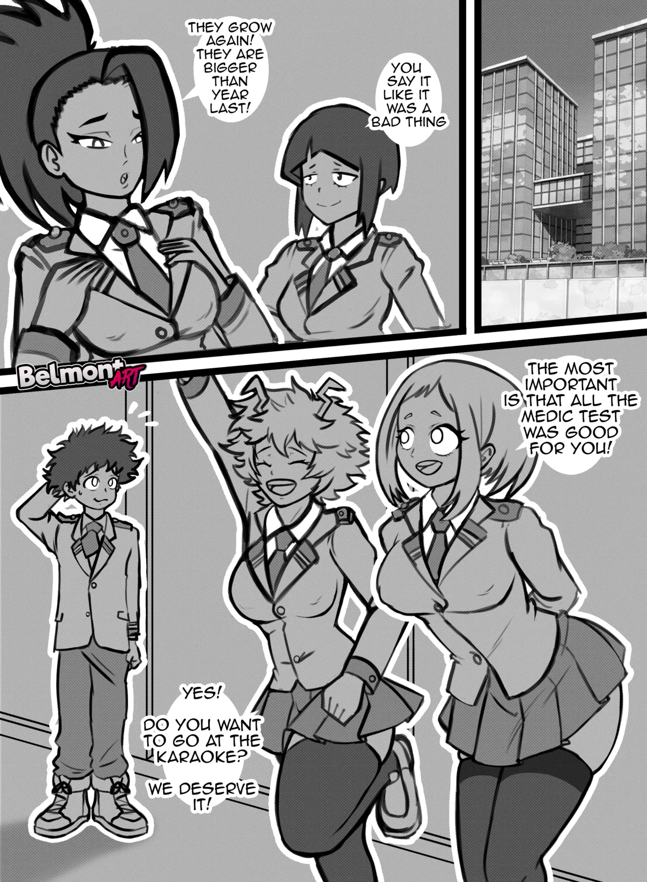 My NTR Academia porn comic picture 3