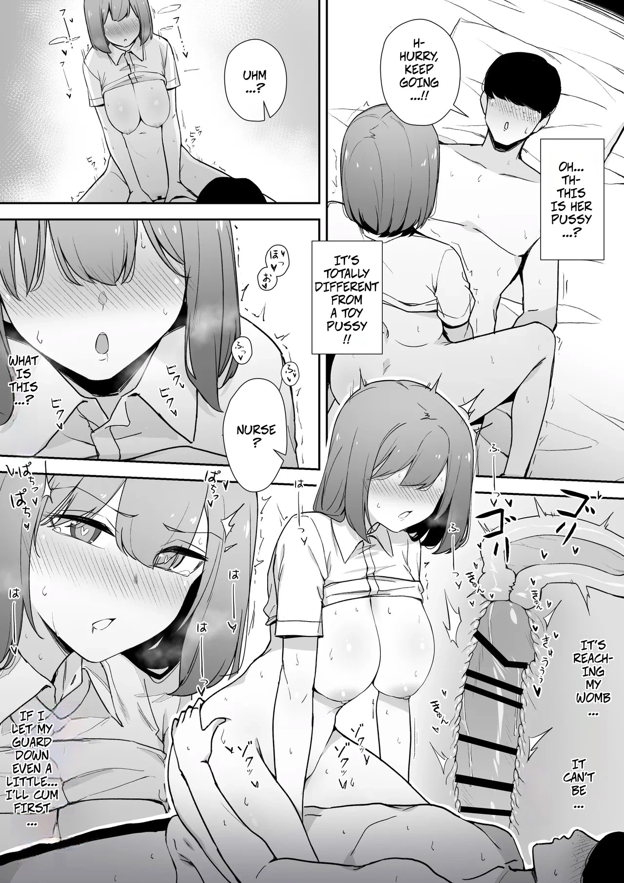 My Nurse Takes Care of My Sexual Needs With A Disgusted Look On Her Face porn comic picture 11