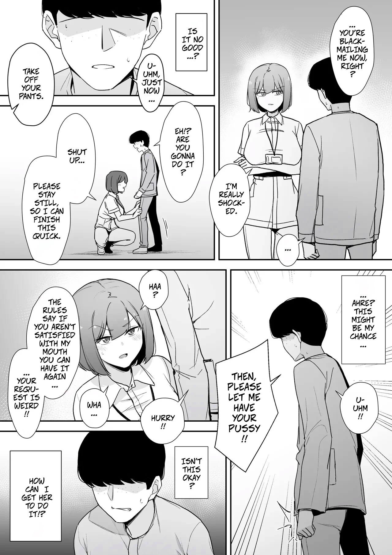 My Nurse Takes Care of My Sexual Needs With A Disgusted Look On Her Face porn comic picture 9