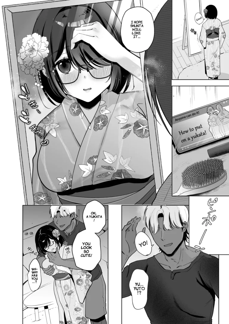 My Plain Girlfriend Is That Guy's Personal Fucktoy For The Summer Break | Ore no Jimi Kanojo wa Natsuyasumi dake Aitsu Senyou no OnaPet porn comic picture 37