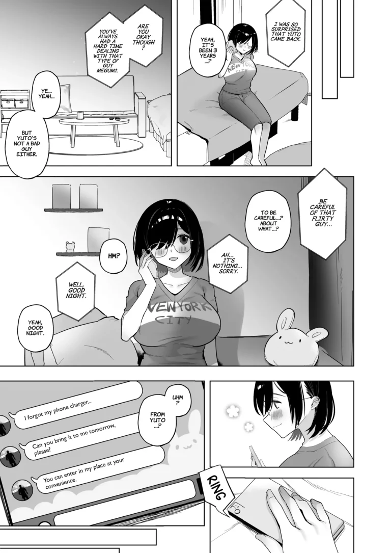My Plain Girlfriend Is That Guy's Personal Fucktoy For The Summer Break | Ore no Jimi Kanojo wa Natsuyasumi dake Aitsu Senyou no OnaPet porn comic picture 8