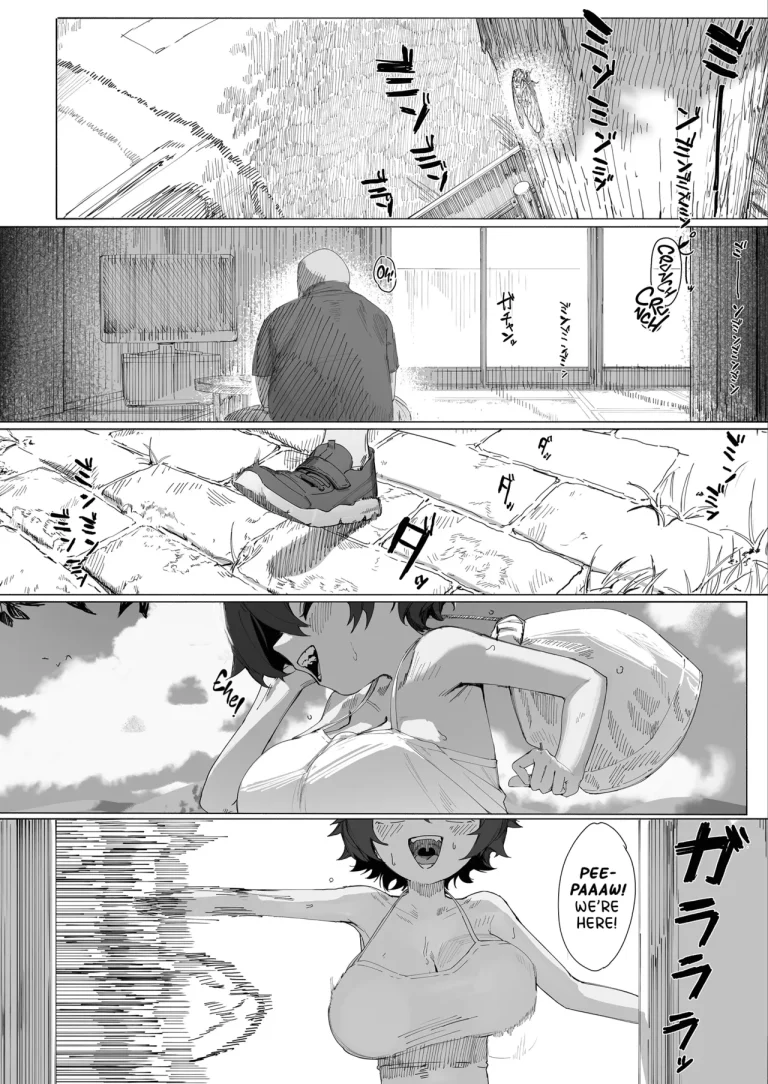 My Summer Vacation With Peepaw! | Saki-chan no Natsuyasumi OJii-chan to Issho! porn comic picture 2