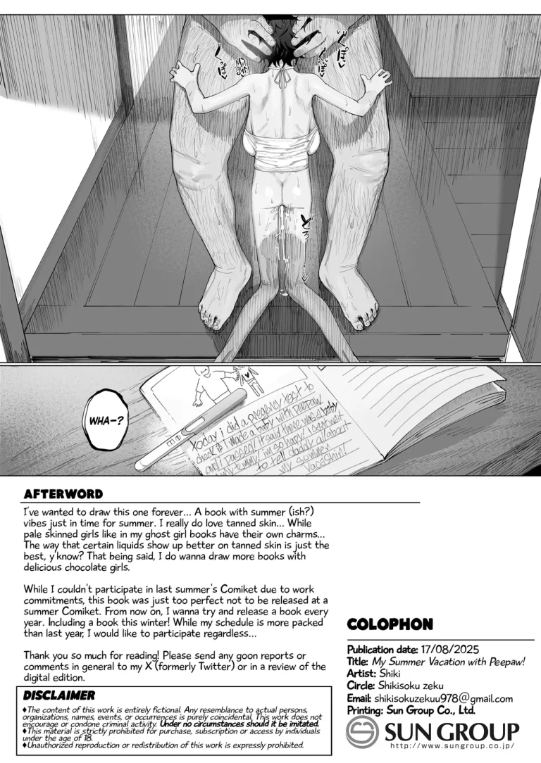 My Summer Vacation With Peepaw! | Saki-chan no Natsuyasumi OJii-chan to Issho! porn comic picture 41