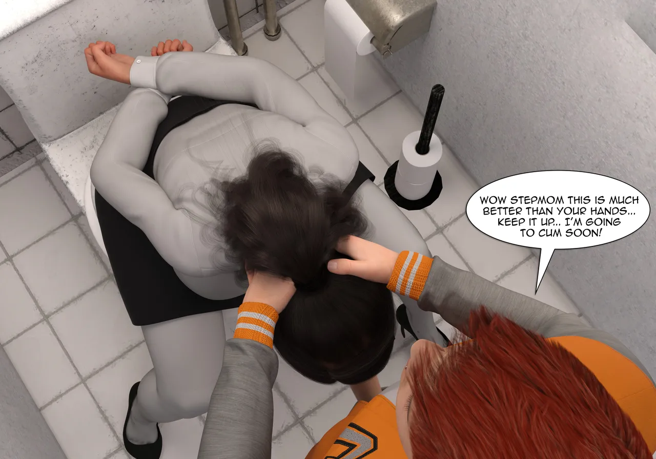 My Teacher is my StepMom porn comic picture 107