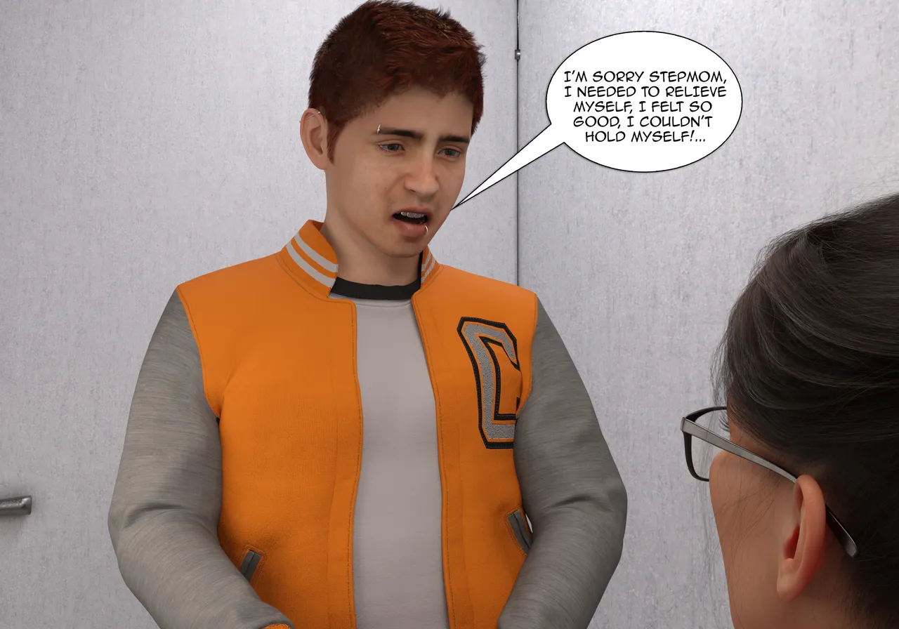My Teacher is my StepMom porn comic picture 117