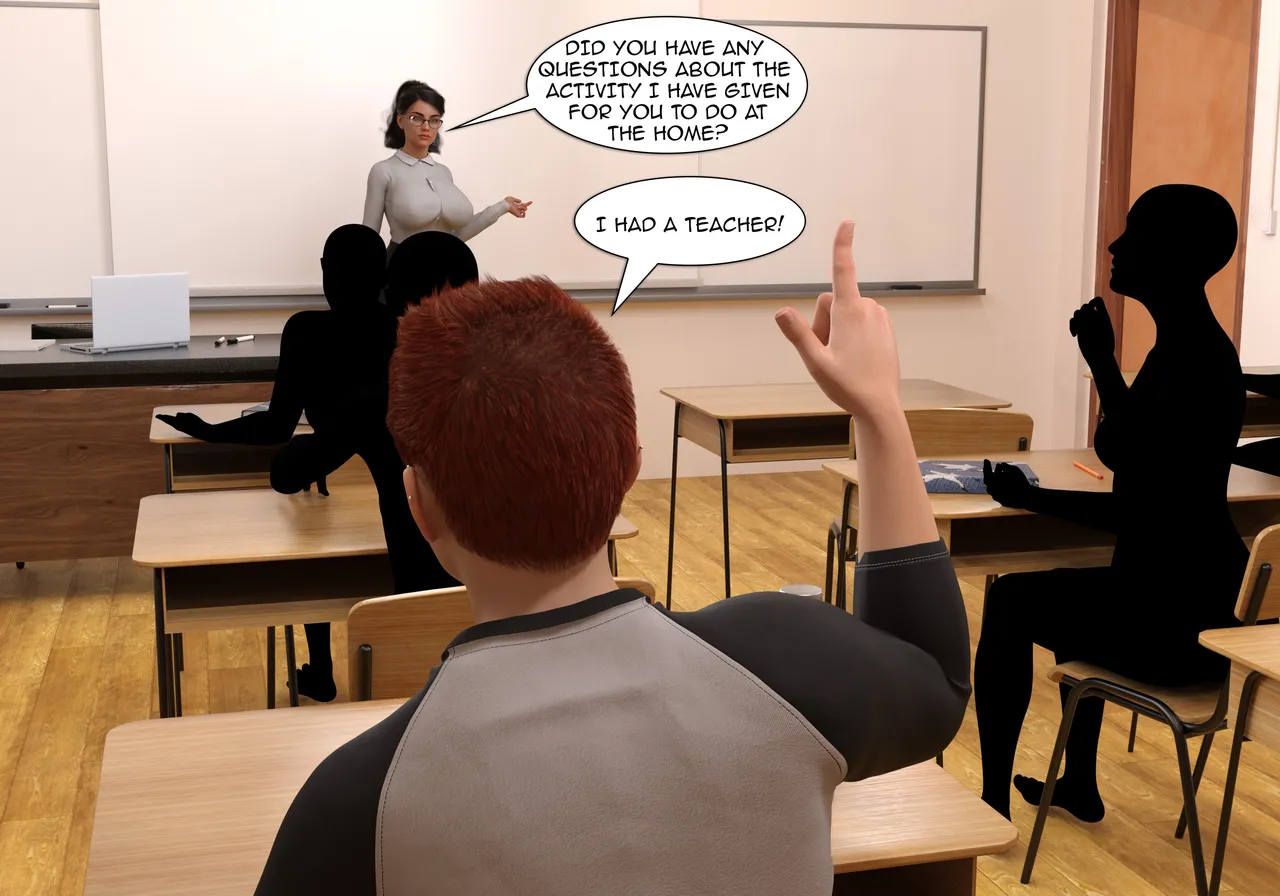 My Teacher is my StepMom porn comic picture 129