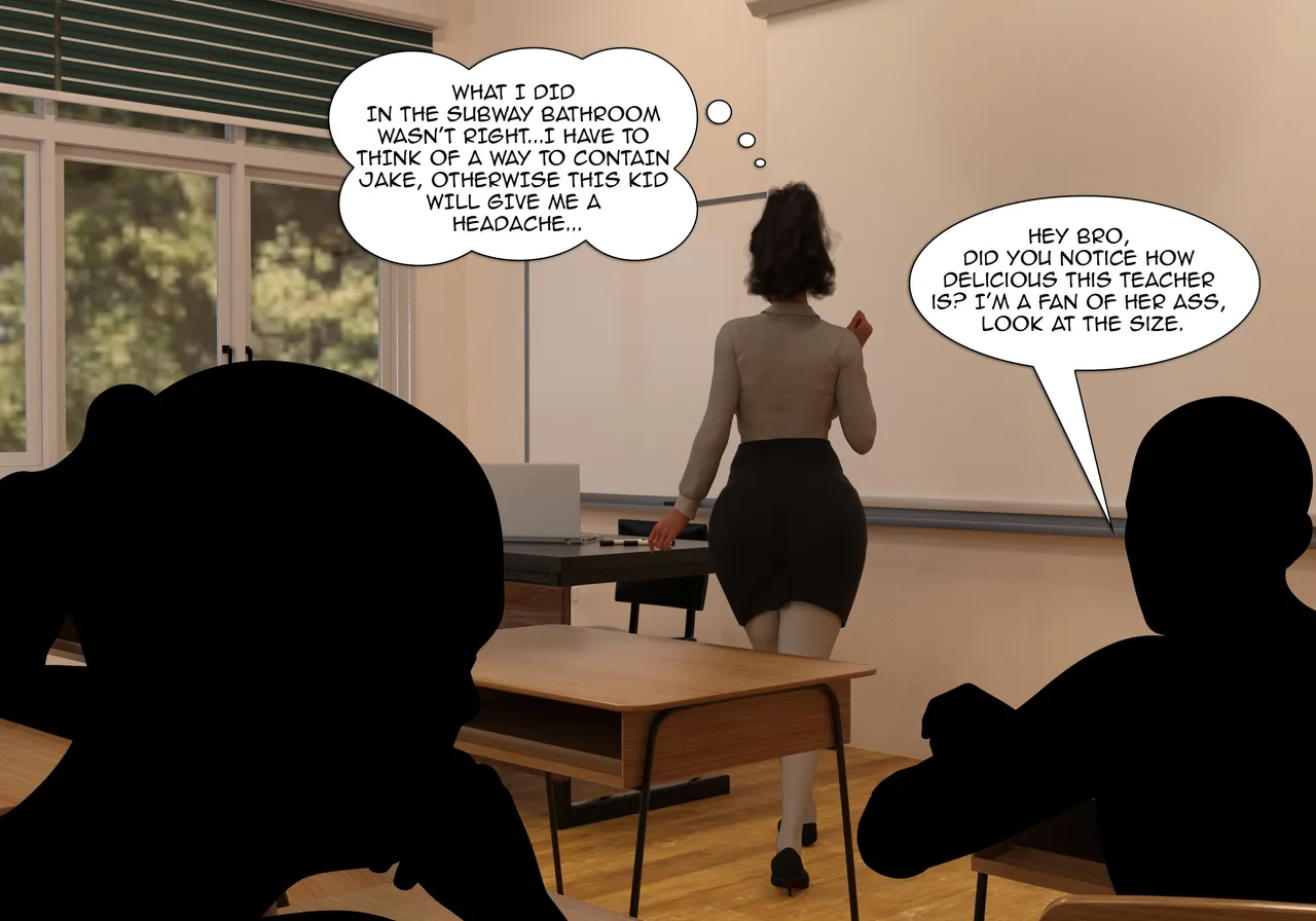 My Teacher is my StepMom porn comic picture 138
