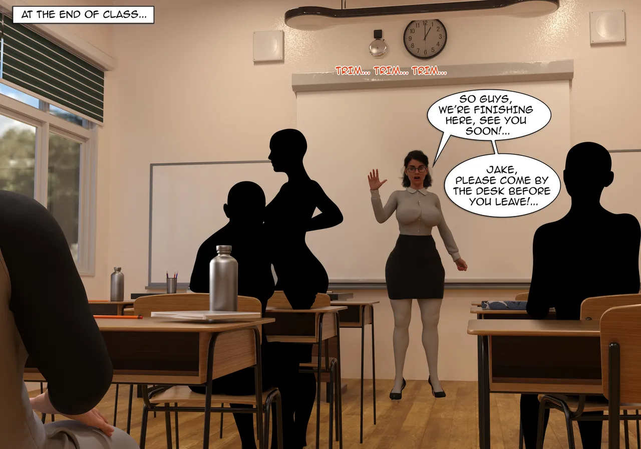 My Teacher is my StepMom porn comic picture 141