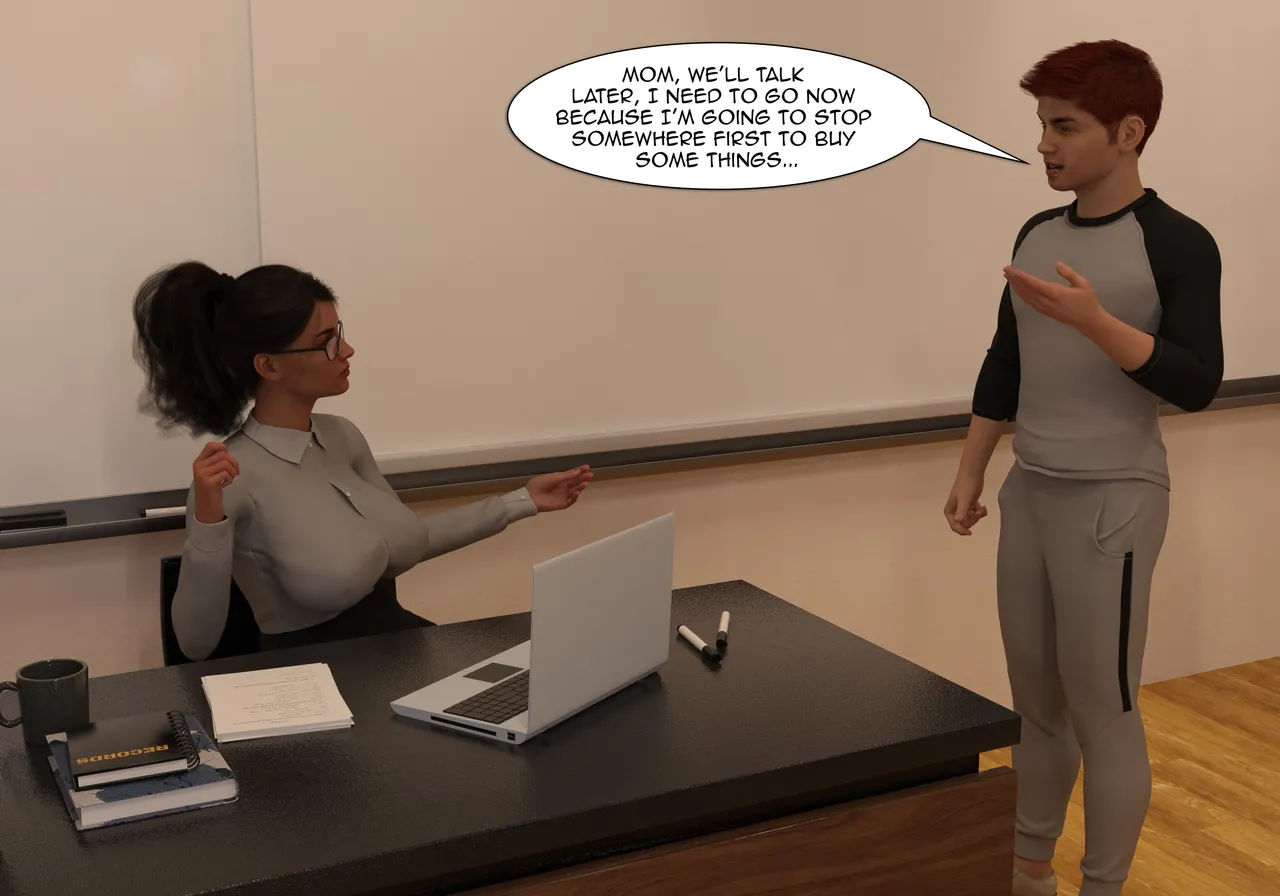 My Teacher is my StepMom porn comic picture 143