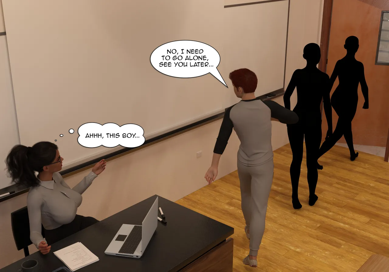 My Teacher is my StepMom porn comic picture 145