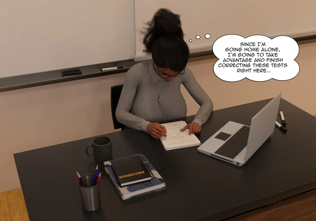 My Teacher is my StepMom porn comic picture 148