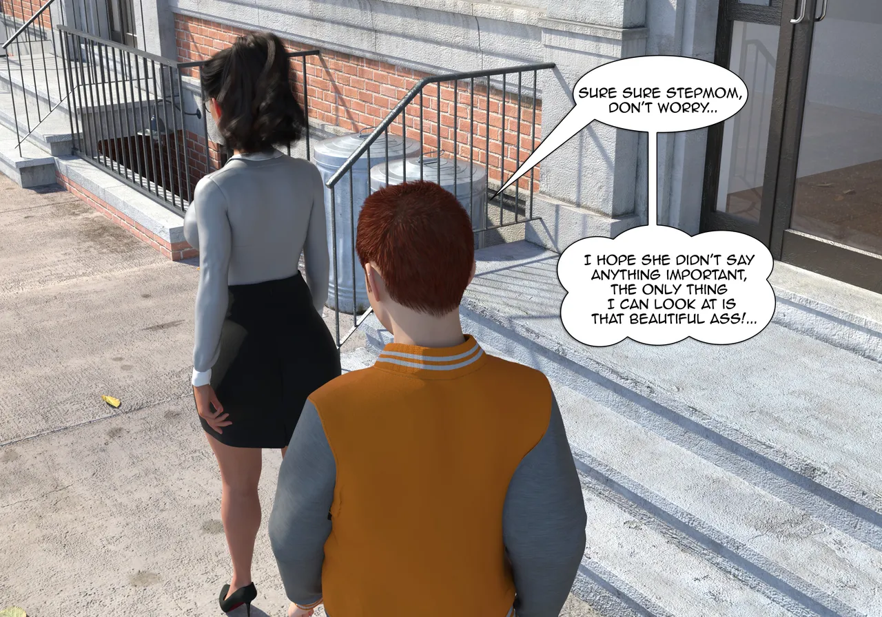 My Teacher is my StepMom porn comic picture 54