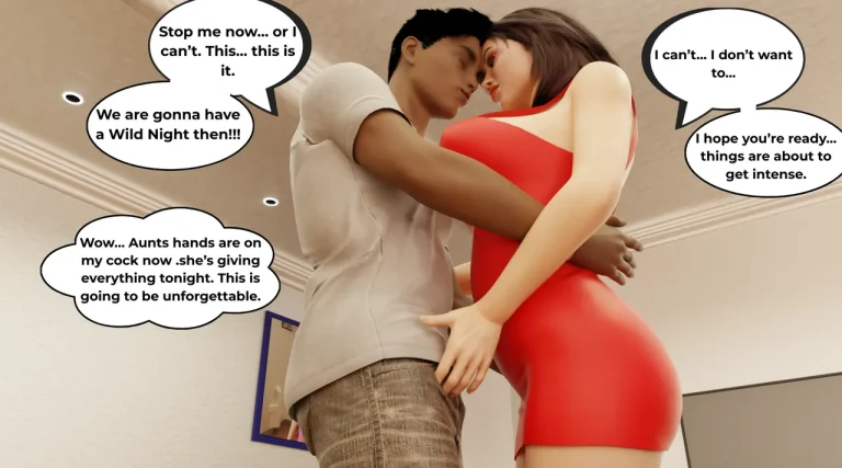 My Unsatisfied Aunt porn comic picture 32